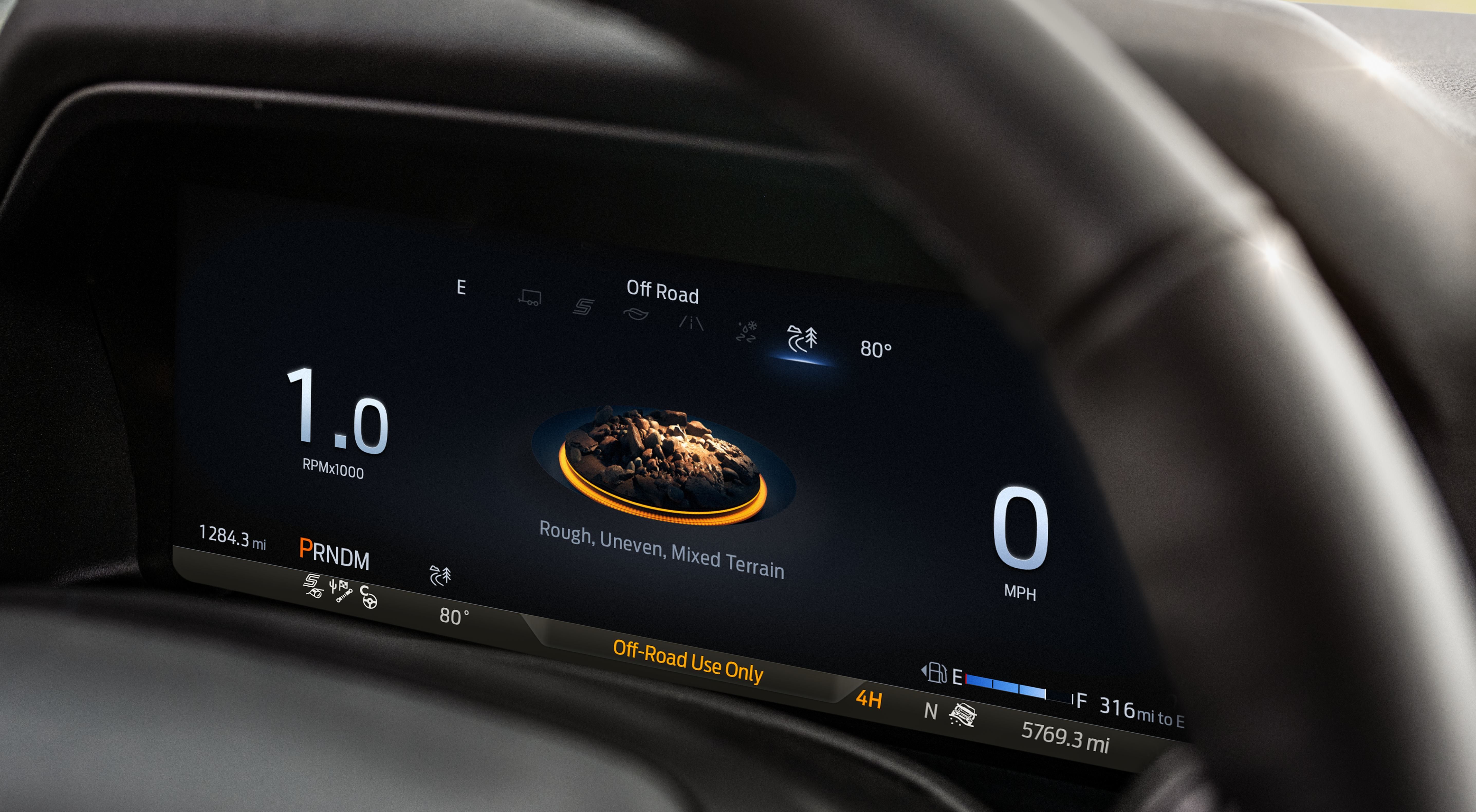 Panel de instrumentos digital de 6.5"