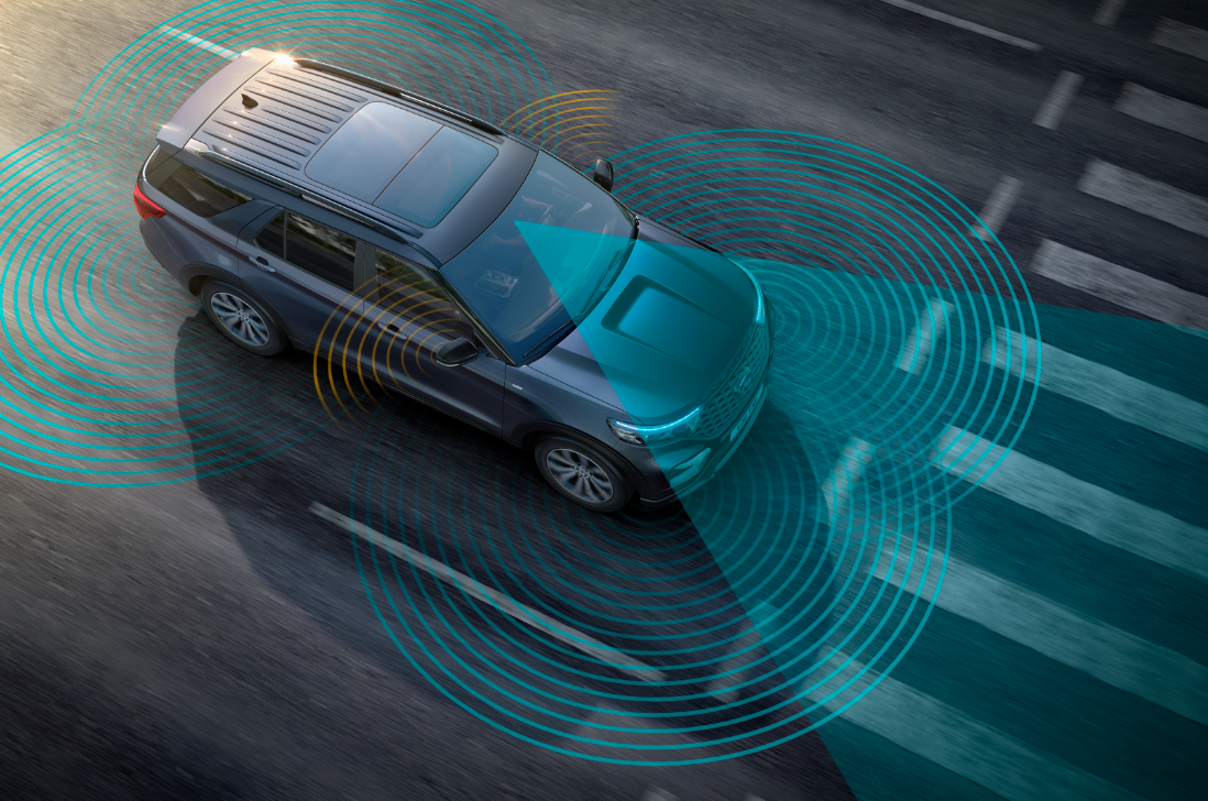 Sensores de proximidad frontales y traseros