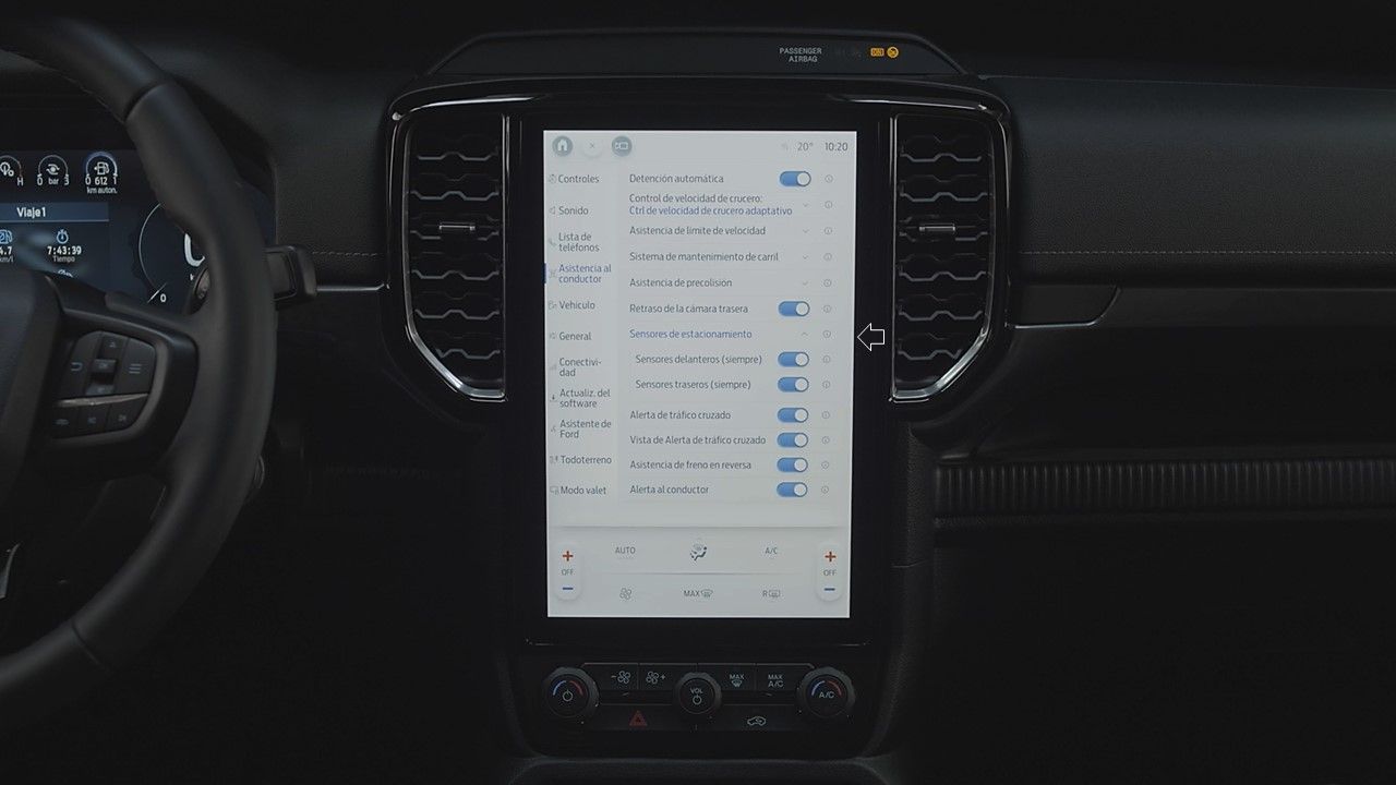 Sensores de Parqueo Traseros