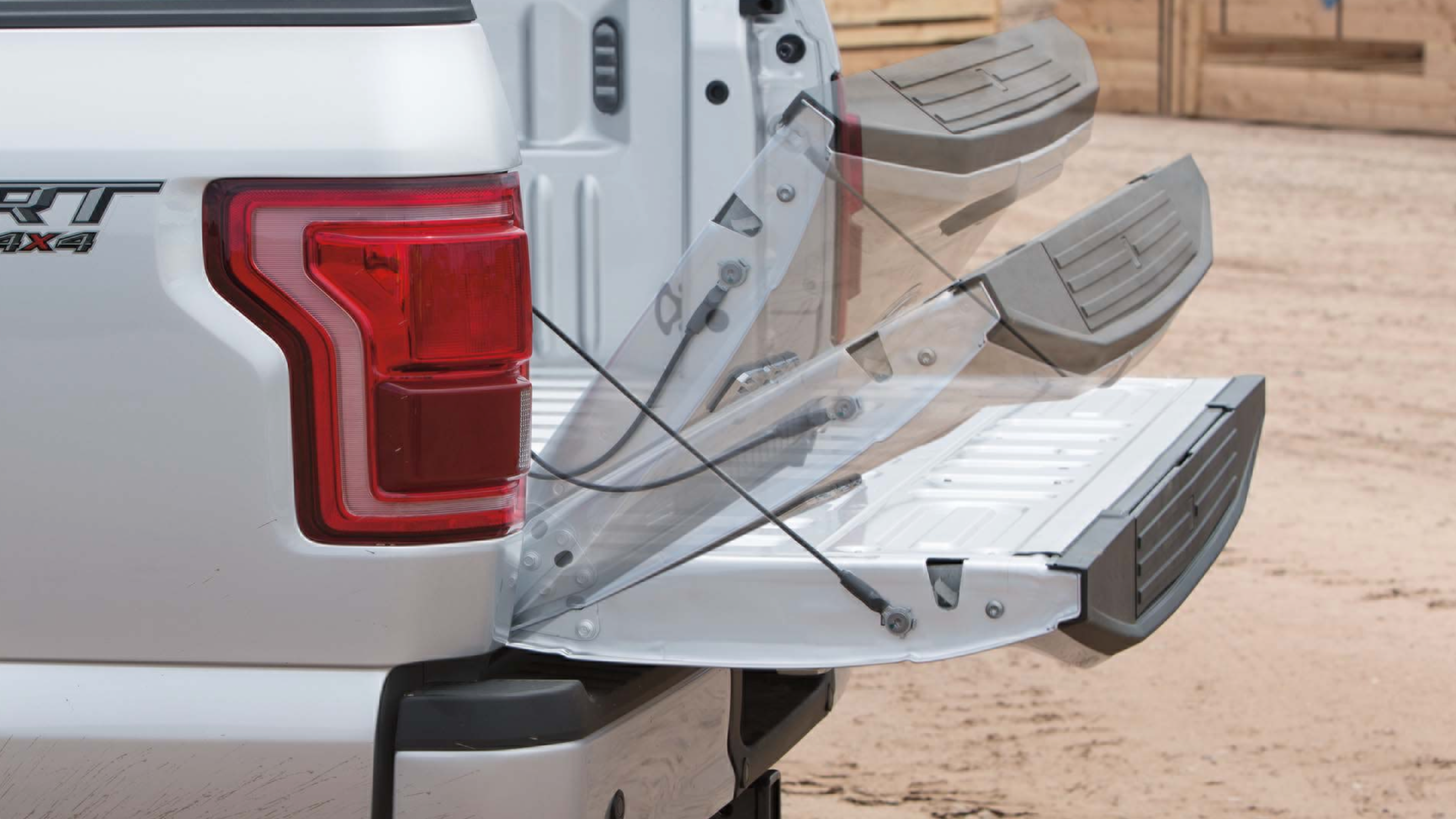 Apertura de Compuerta Trasera C/Control Remoto