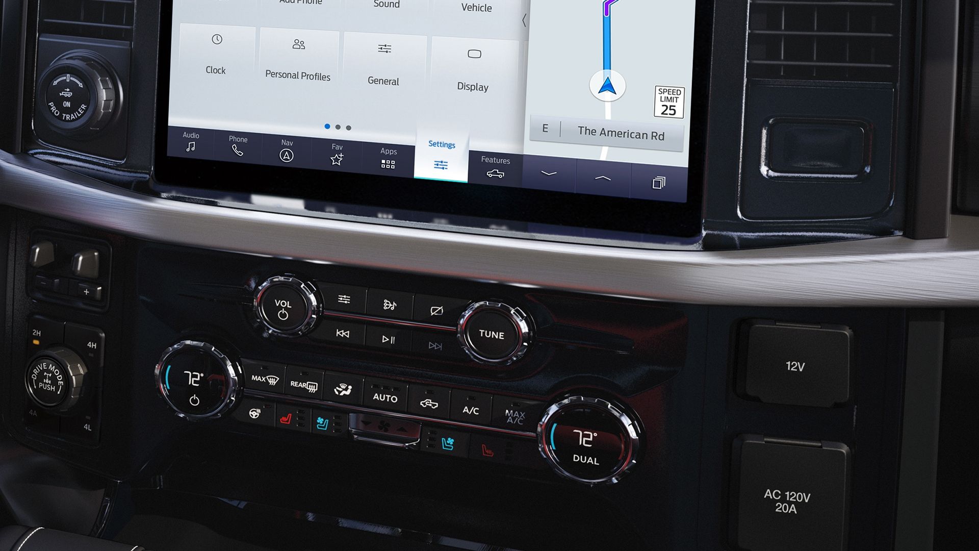 Climatizador electrónico automático de una, dos zonas o tres zonas